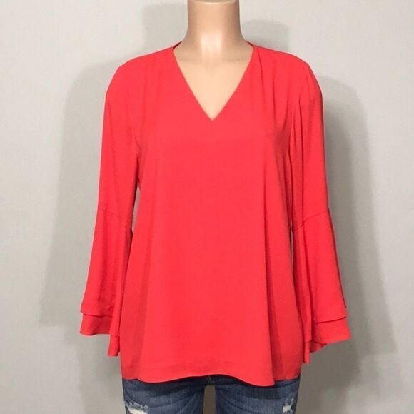 Alfani red blouse. NWOT - Picture 4 of 8